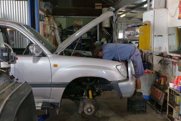 Vehicle Services, New Tyres and Auto Work. Photo